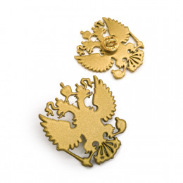 Значок металлический окрашенный