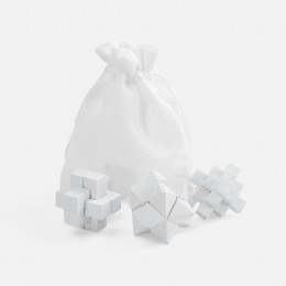 Набор из 3 головоломок Tickler Arcade, белый