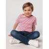 Футболка детская Miles Kids серый с желтым