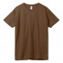 Футболка унисекс Regent 150, коричневая Футболка унисекс Regent 150, коричневая