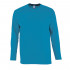 Футболка мужская с длинным рукавом Monarch, голубая Футболка мужская с длинным рукавом Monarch, голубая