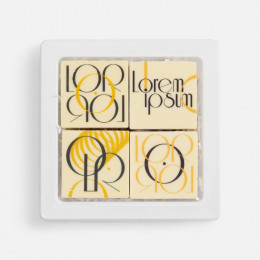 Набор из 4 печений Dream White на заказ