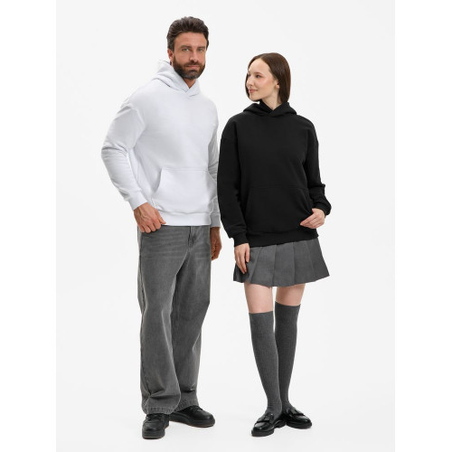 Худи унисекс оверсайз Daylero, черное