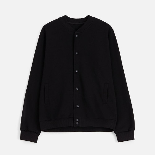 Бомбер унисекс Nuppu, черный