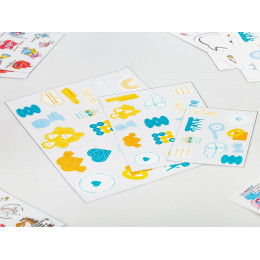 Наклейки UV-DTF Stiker Pack на заказ, S