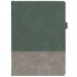 Ежедневник Horizon, недатированный, серый с зеленым