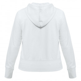 Толстовка женская Hooded Full Zip белая