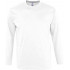 Футболка с длинным рукавом Monarch 150, белая Футболка с длинным рукавом Monarch 150, белая