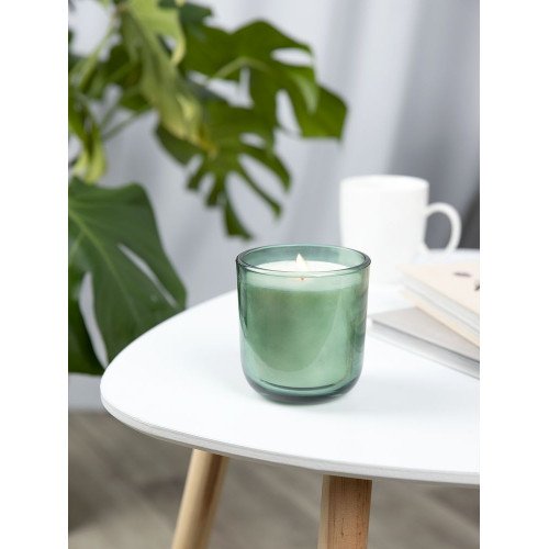 Ароматическая свеча Vitral, дубовый мох и пачули, зеленая