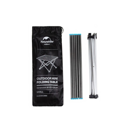 Стол Tourist Twist складной, темно-серый