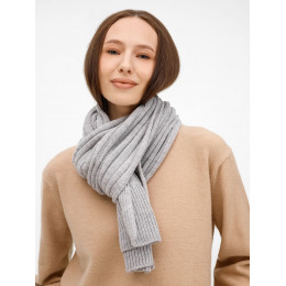 Шарф Bellish, светло-серый меланж