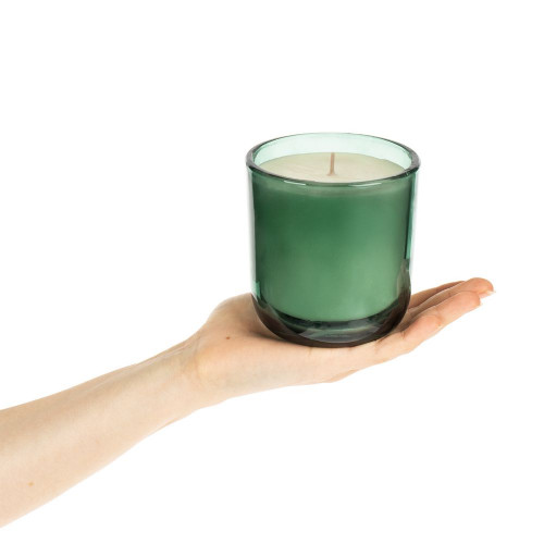 Ароматическая свеча Vitral, дубовый мох и пачули, зеленая
