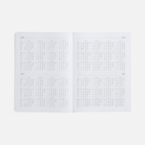 Еженедельник Nebraska, датированный, синий