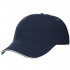 Бейсболка Classic, темно-синяя с белым кантом Бейсболка Classic, темно-синяя с белым кантом